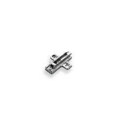 Basi serie 2000 montaggio regolabile con clips per cerniere a scatto salice serie (bar3m)