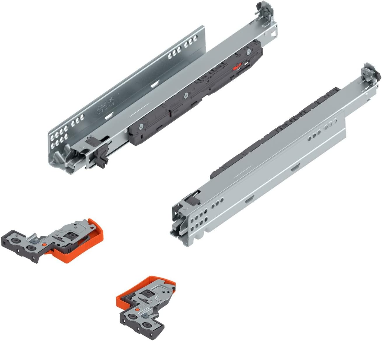 Guida scorrevole Movento Blumotion Blum 760H4500S per Tip-On 1 Guida scorrevole Movento Blumotion Blum 760H4500S per Tip-On