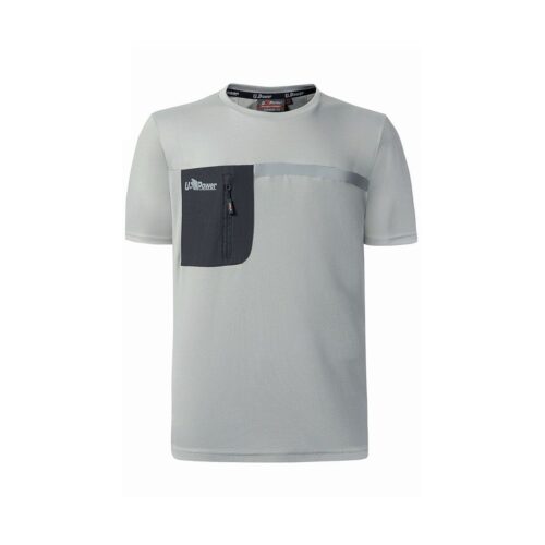 T-Shirt uomo con tecnologia HeiQ Smart Temp - upower modello CHRISTAL