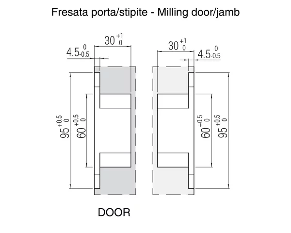 Cerniere Invisibili per Porta Koblenz SERIE (KUBIKA K6200) 10 Cerniere Invisibili per Porta Koblenz SERIE (KUBIKA K6200) - immagine 10