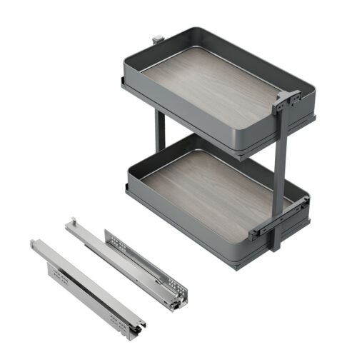 Carrello estraibile Harmony con chiusura soft